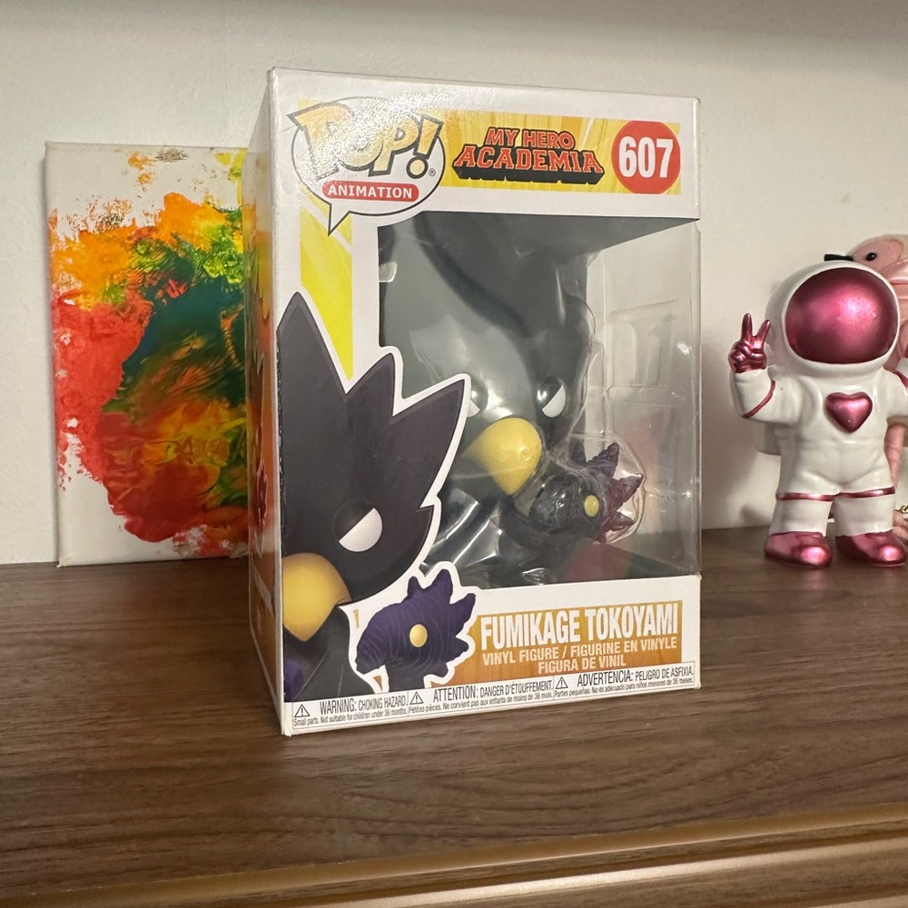 Funko Pop! Animation My Hero Academia Fumikage Tokoyami - Black and Yellow